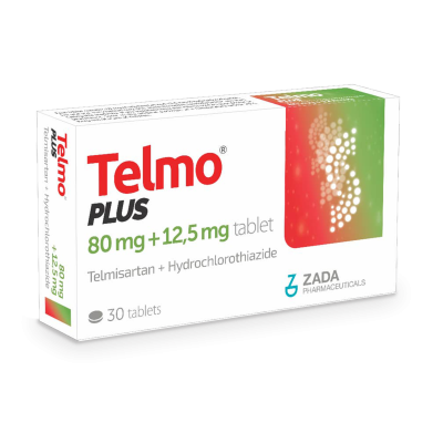 Telmo Plus 80mg+12.5mg