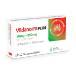 Vildanorm PLUS 50mg + 850mg